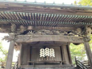 前橋東照宮の本殿改修を行っています!