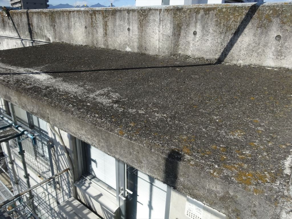 再生前の打ち放しコンクリート